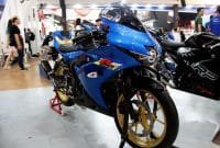 GSX-R150 Lampu Projie HID Velg Emas GSX-R150 Lampu Projie HID Velg Emas
