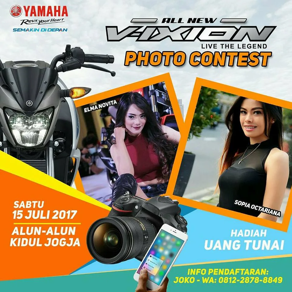 Kontes Foto Model Yamaha Jogja