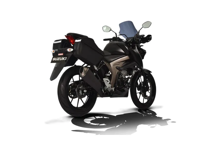 Suzuki GSX-S150 Touring Edition warna Black Matt