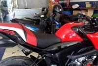 Suzuki GSX-S150 jok menyatu Suzuki GSX-S150 jok menyatu