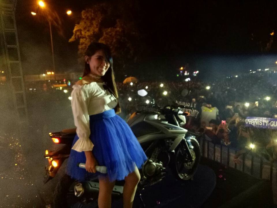Via Vallen naik All New Vixion
