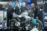 Honda CB150SS Racer ketika di pamerkan