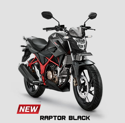 New CB150R 2017 warna Raptor Black