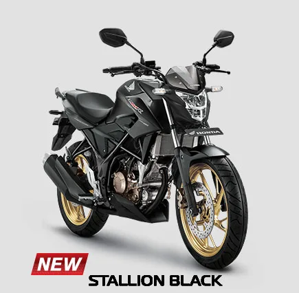 New CB150R 2017 warna Stallion Black