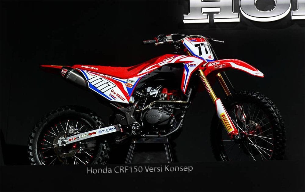 Honda CRF150 versi Konsep Honda CRF150 versi Konsep
