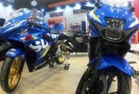 Suzuki GSX-R150 di GIIAS 2017 Suzuki GSX-R150 di GIIAS 2017