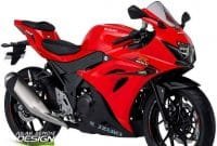 Suzuki GSX-R250 render Suzuki GSX-R250