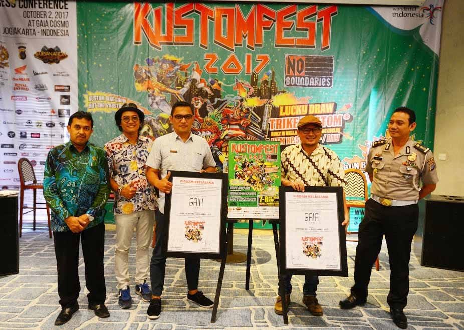 Konferensi Pers KUSTOMFEST 2027 Yogyakarta