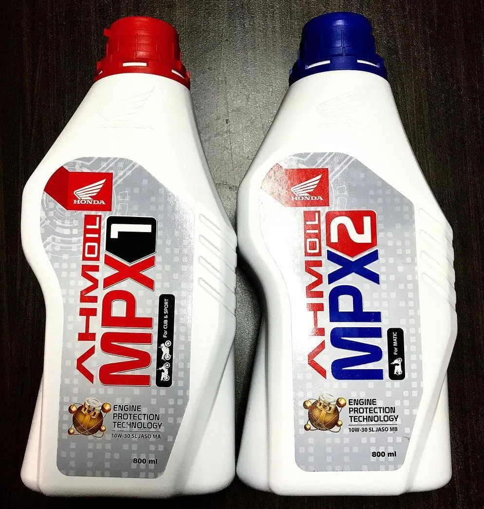 Oli Mineral AHM MPX1 dan MPX2