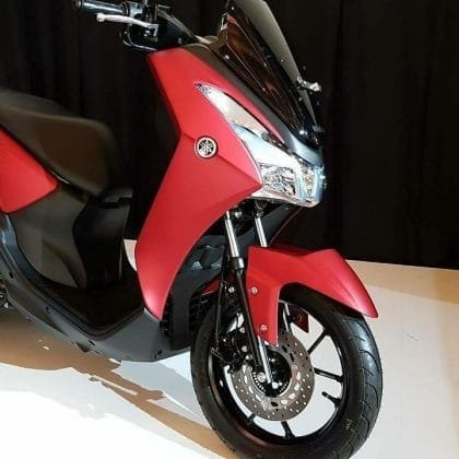Lexi 125 pakai Lampu depan LED
