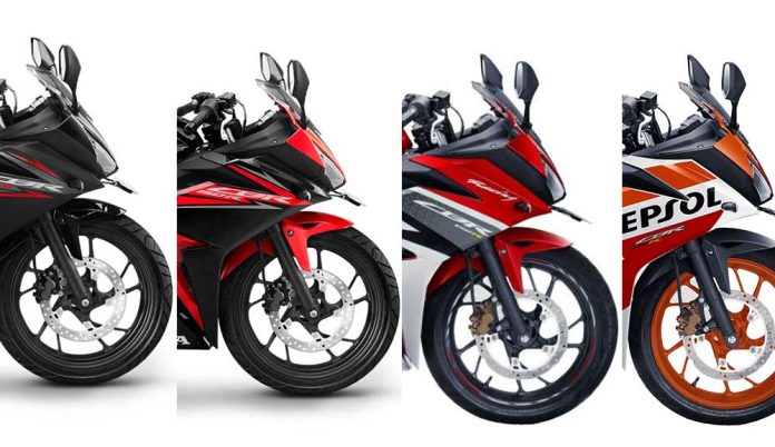 Pilihan Warna Honda CBR150R baru