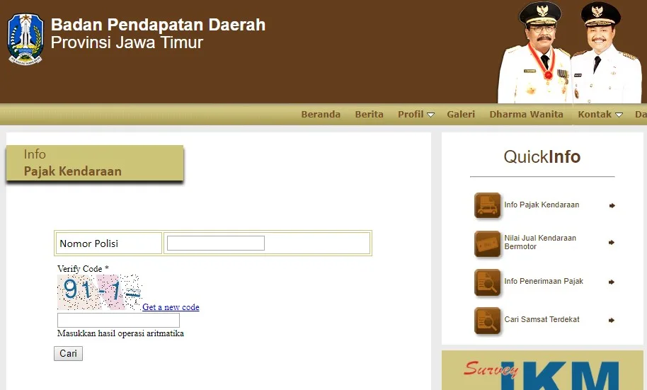 Cara Cek Pajak Motor Online di Jawa Timur