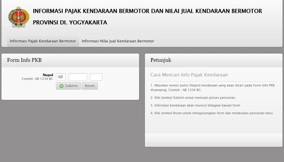 Cara Cek Pajak Motor Online di Yogyakarta