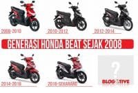 Generasi Honda BeAT dari tahun ke tahun Generasi Honda BeAT dari tahun ke tahun