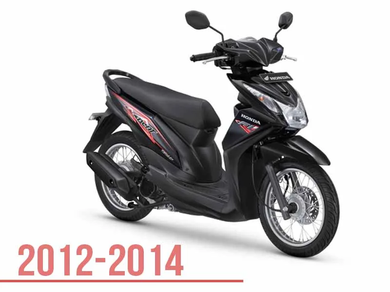 Honda BeAT tahun 2012
