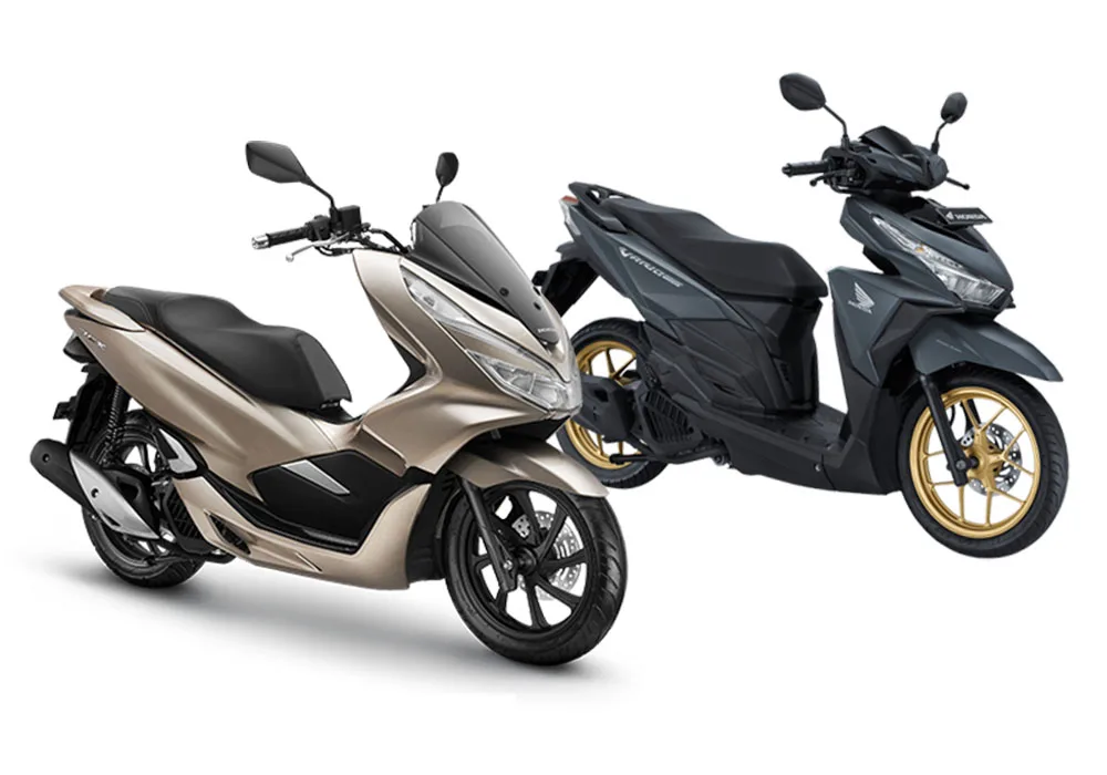 Honda PCX vs Vario 150 eSP