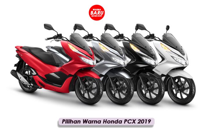 Pilihan Warna Honda PCX 2019