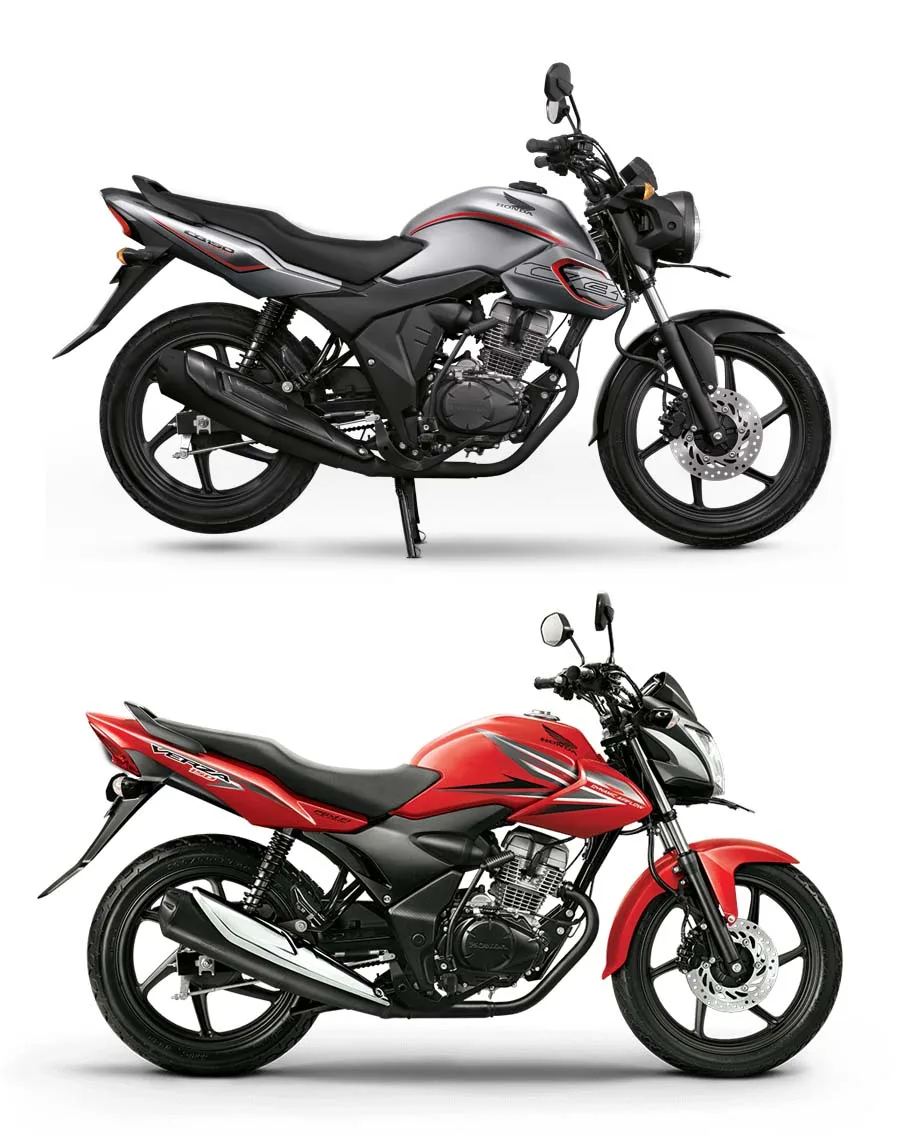 Verza lama vs CB150 Verza baru