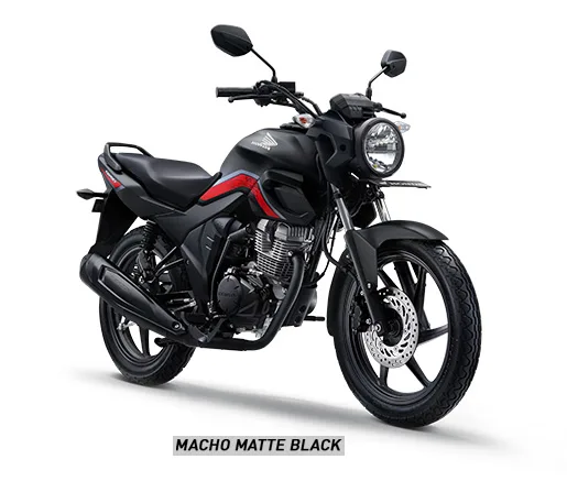 Warna Honda CB150 Verza CW 2019 Hitam Doff