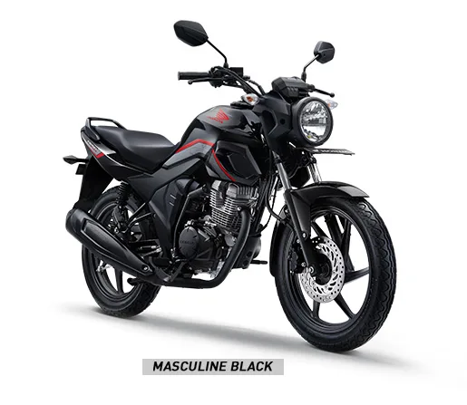 Warna Honda CB150 Verza 2019 CW Hitam Glossy