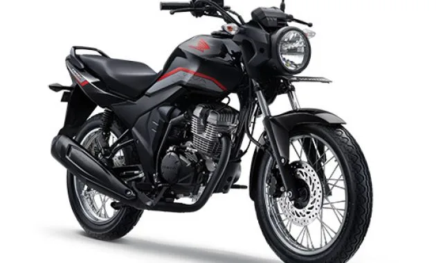 Warna Honda CB150 Verza 2019 SW Hitam Glossy