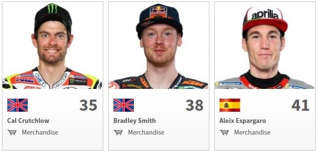 Crutchlow, Aleix Espargaro dan Smith Nama Pembalap MotoGP 2018 Crutchlow, Aleix Espargaro, Smith