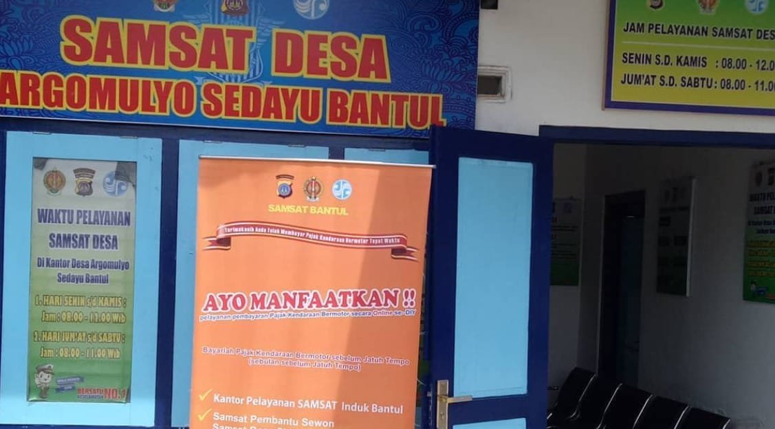 Samsat Desa, Pertama di Yogyakarta