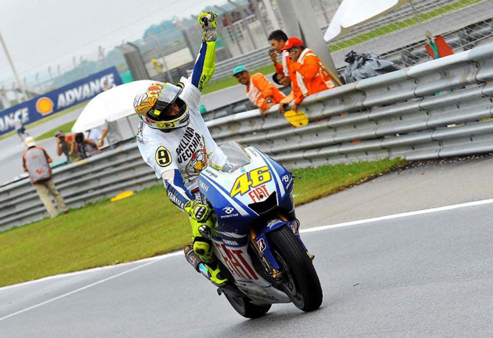 Valentino Rossi juara MotoGP