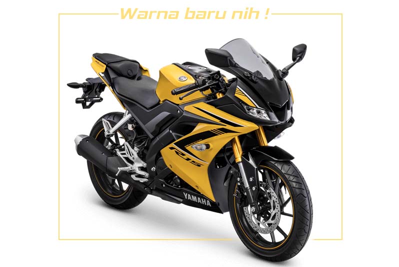 Yamaha R15 Warna baru Kuning