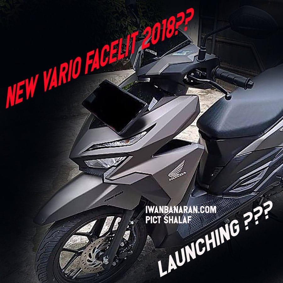 Honda Vario 150 facelift 16 April