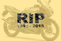 Kawasaki Ninja 150 RR di suntik mati Kawasaki Ninja 150 RR di suntik mati