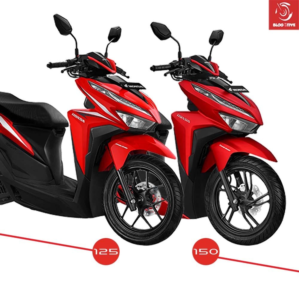 7 Perbedaan New Vario 125 dan Vario 150 terbaru, Velg 