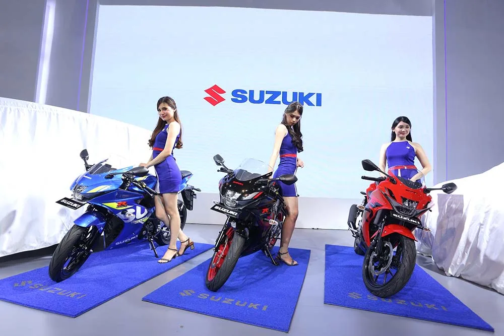 Pilihan Warna Suzuki GSX-R150 terbaru Pilihan Warna Suzuki GSX-R150 terbaru