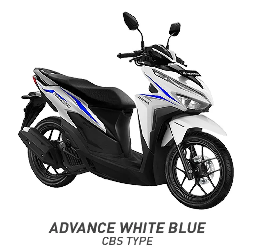 Vario 125 Putih Biru Glossy Warna Vario 125 Putih Biru Glossy
