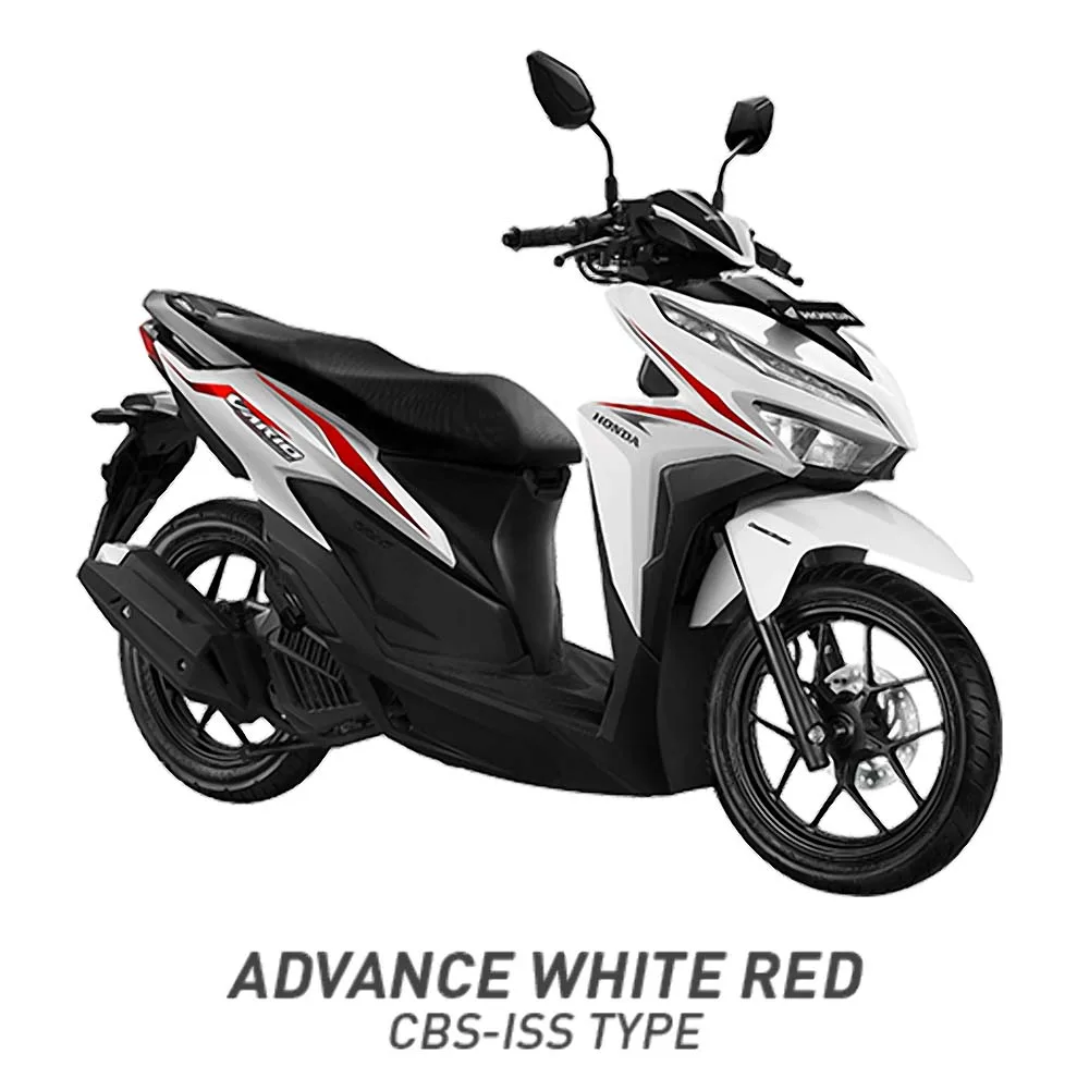 Vario 125 Putih Merah Glossy Warna Vario 125 Putih Merah Glossy