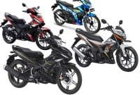 Jupiter MX vs Sonic vs Satria vs Supra GTR Jupiter MX vs Sonic vs Satria vs Supra GTR