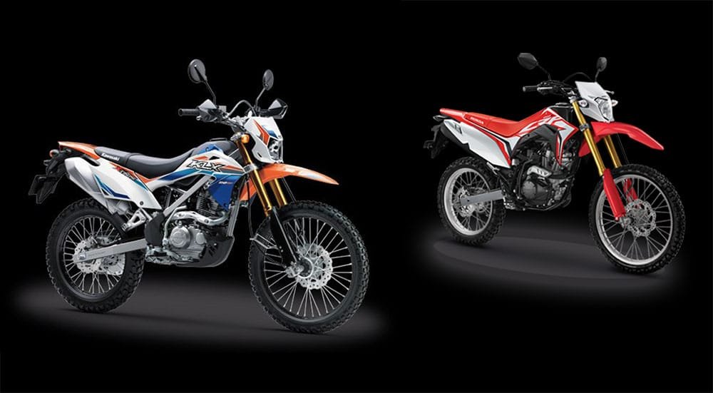 Kawasaki KLX vs Honda CRF150L