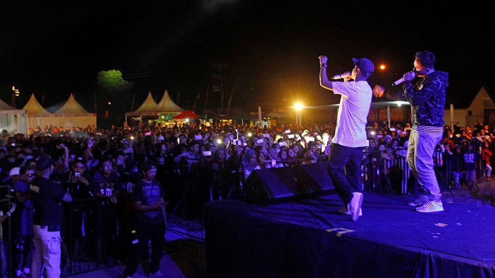 Launching Honda CB150 Verza di Yogyakarta bersama NDX AKA