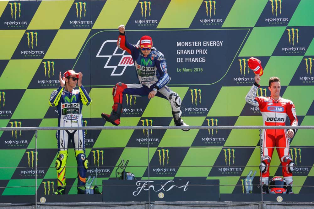 Lorenzo paling banyak menang di MotoGP Perancis