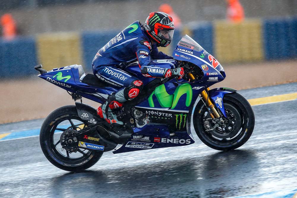 Maverick Vinales punya kans menang di MotoGP Perancis 2018