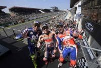 Podium MotoGP Perancis 2018, Marquez memimpin klasemen sementara