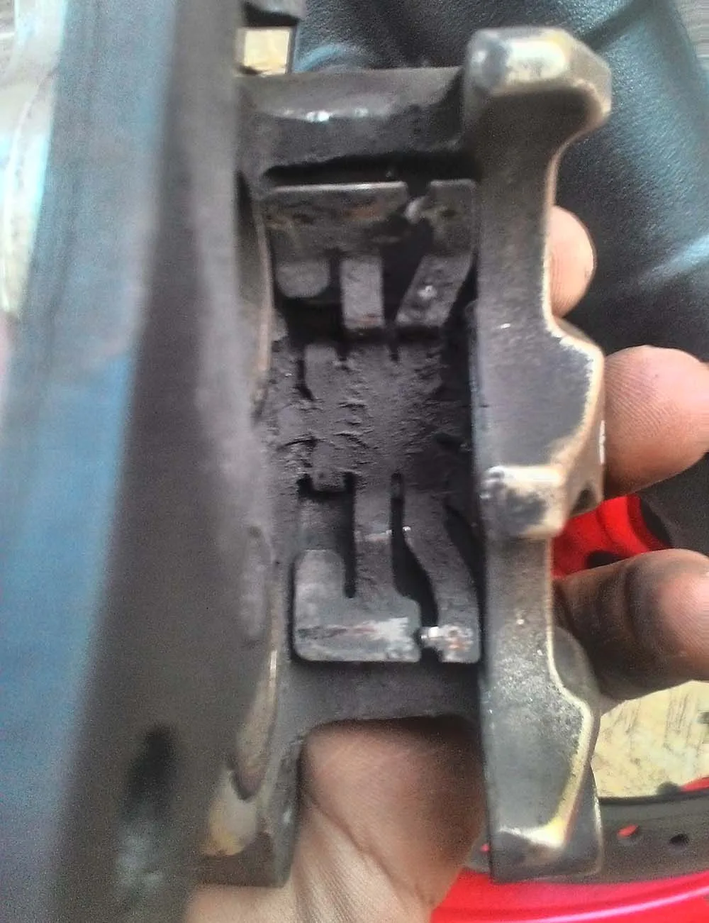 Posisi Penjepit Kampas