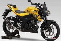 Render Suzuki GSX-S150 warna Kuning Julak Sendie Render Suzuki GSX-S150 warna Kuning