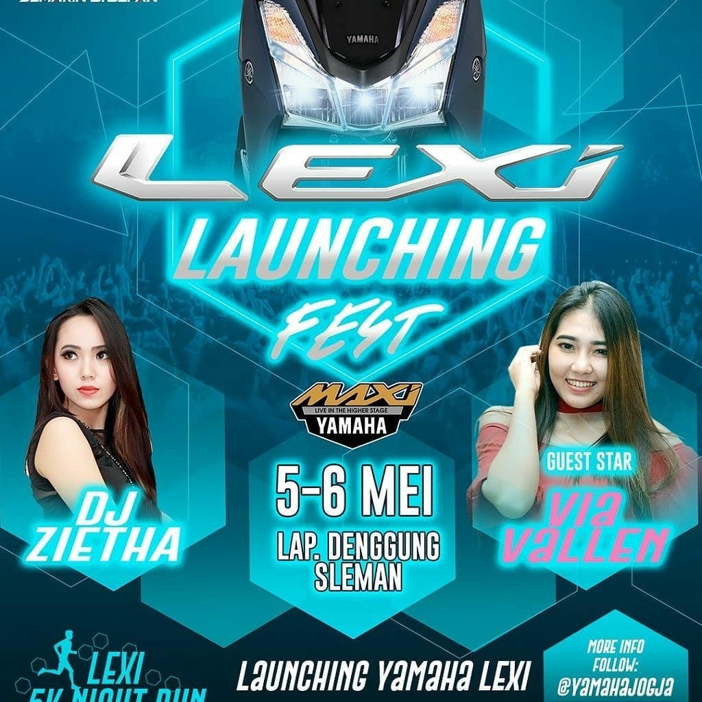 Rilis Yamaha Lexi 125 di Yogyakarta