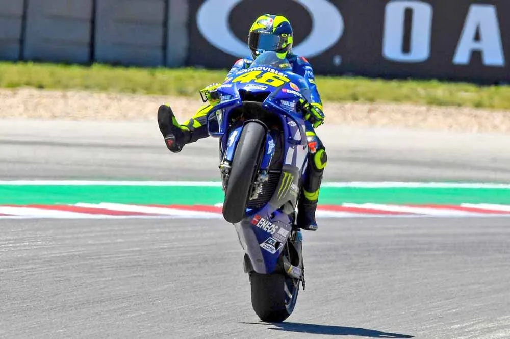 Valentino Rossi paling sering menang di Mugello Valentino Rossi paling sering menang di Mugello