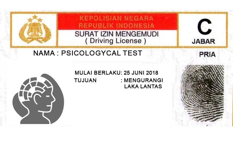 Tes Psikologi SIM Tes Psikologi SIM