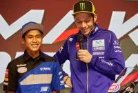 Valentino Rossi dan Galang Hendra