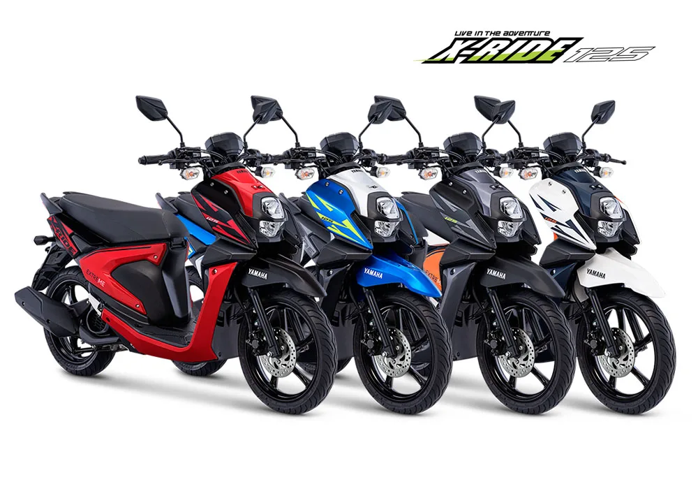 Pilihan Warna All New X-Ride 125 Pilihan Warna All New X-Ride 125