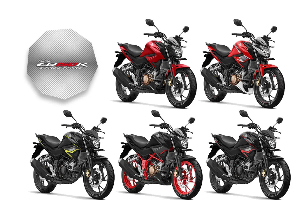 Pilihan Warna Honda CB150R 2019 Pilihan Warna Honda CB150R 2019