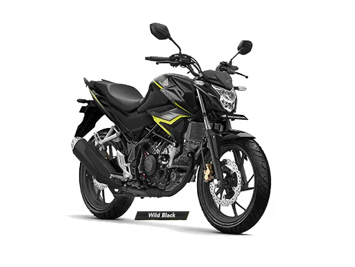 Warna CB150R 2019 STD Hitam stripe Kuning